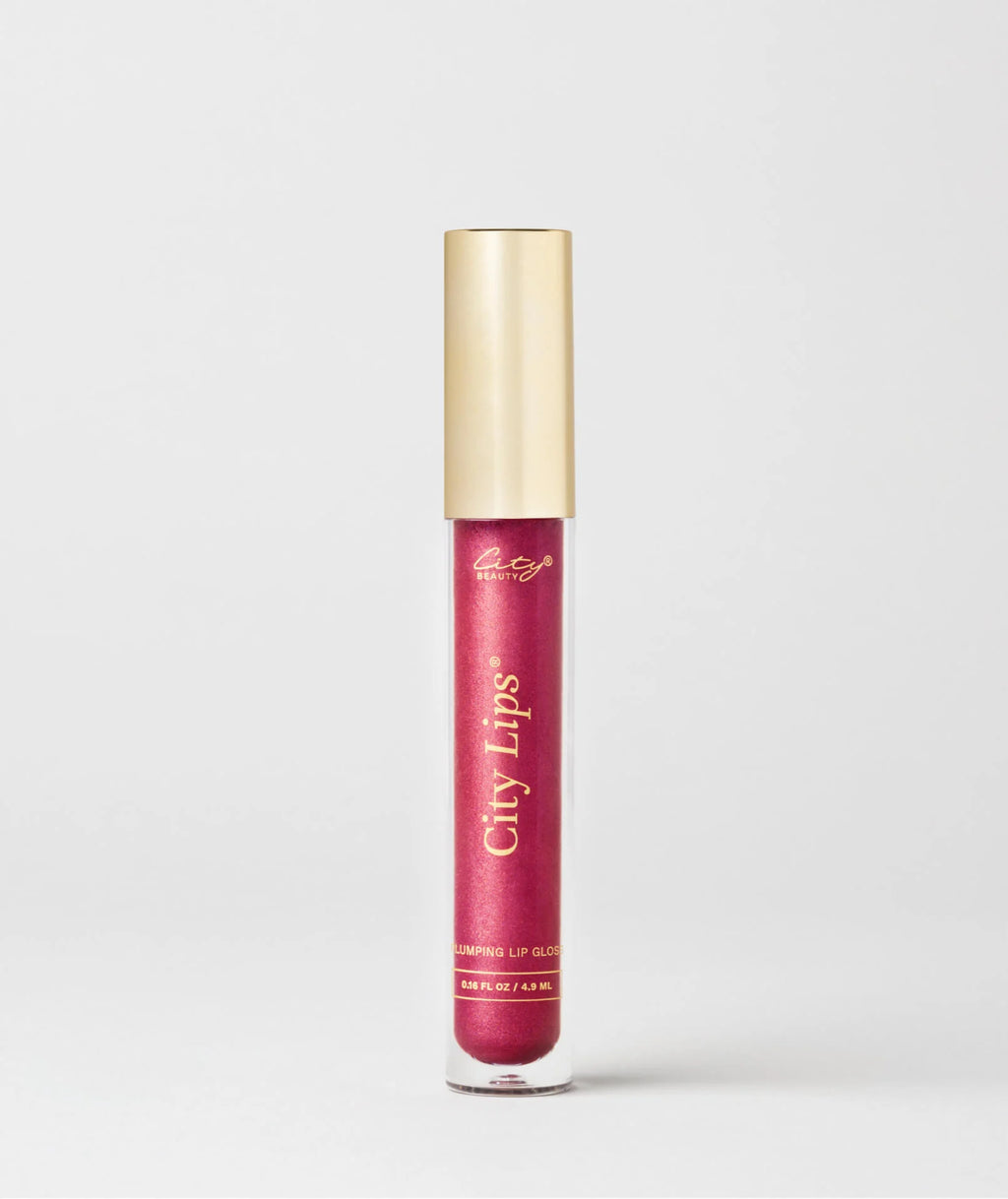 Raspberry City Lips Plumping Gloss