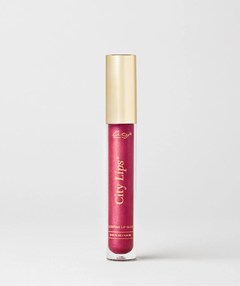 Raspberry City Lips Plumping Gloss