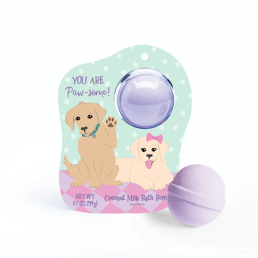 You Are Paw-Some Retriever Clamshell Bath Bomb