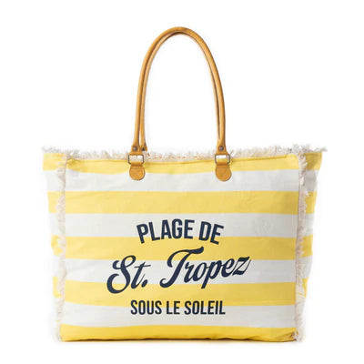 Saint Tropez Yellow Myra Weekender Bag