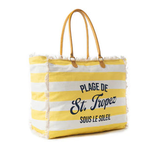 Saint Tropez Yellow Myra Weekender Bag