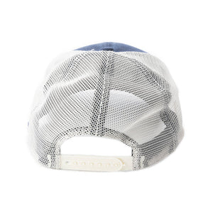 Jenson Hill Navy & Off White Myra Hat
