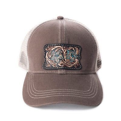 Jenson Hill Dark Grey White Myra Hat