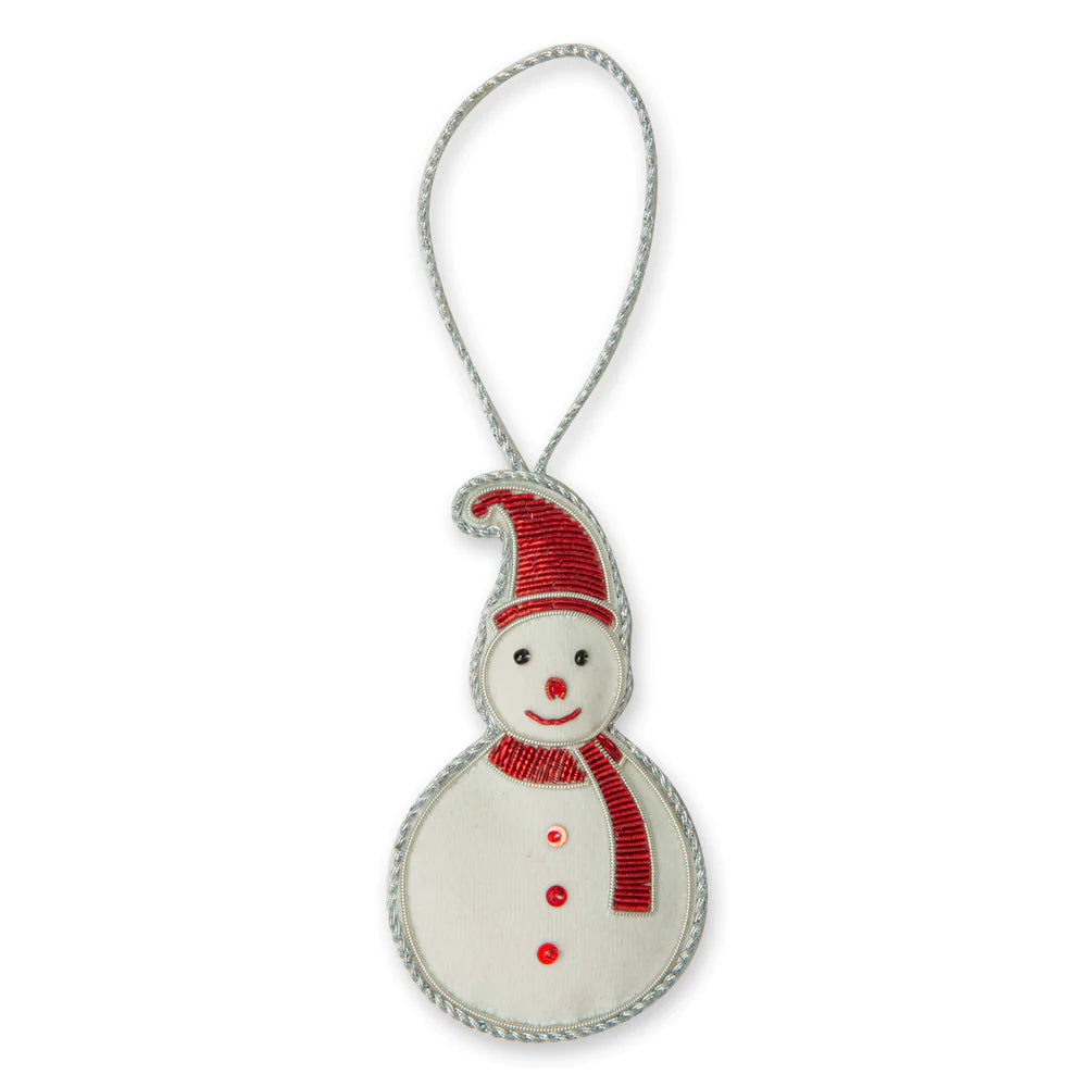 Jolly Day Snowman Christmas Tree Ornament