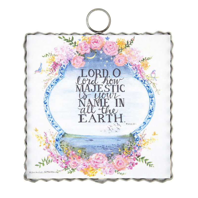 Roundtop Collection Mini Gallery Psalm 8:1 Print
