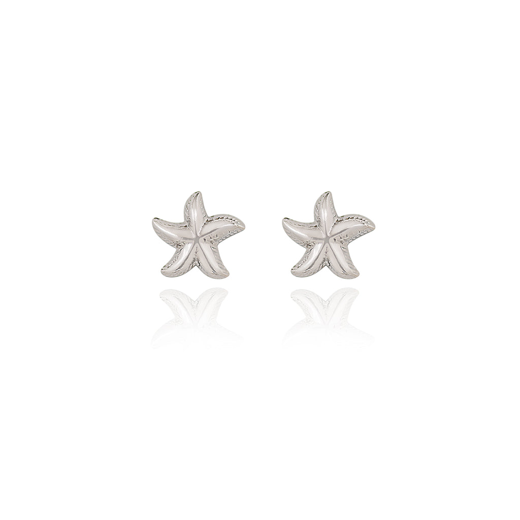 Starfish Post Spirit by Silver Forest Earrings