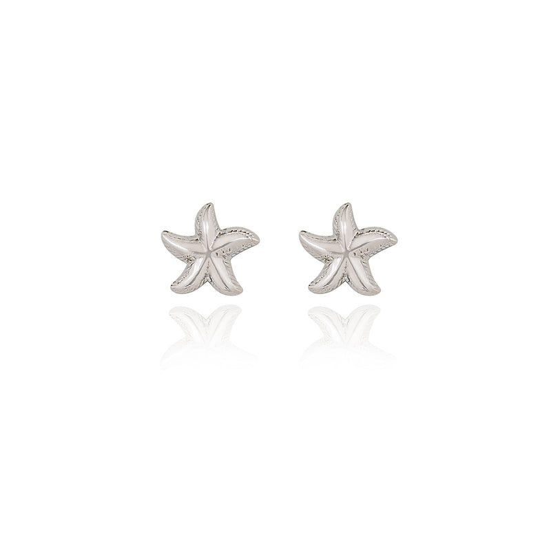 Starfish Post Spirit by Silver Forest Earrings