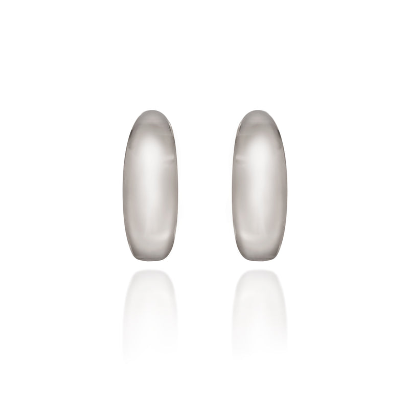 Modern Chic Hoop Spirit by Silver Forest Earrings