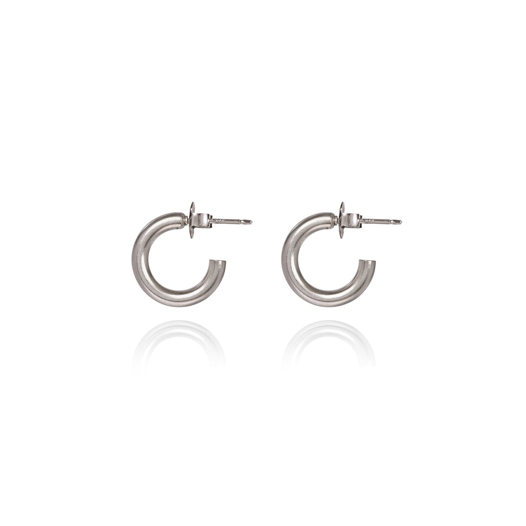 Classic Hoop Spirit by Silver Forest Earrings