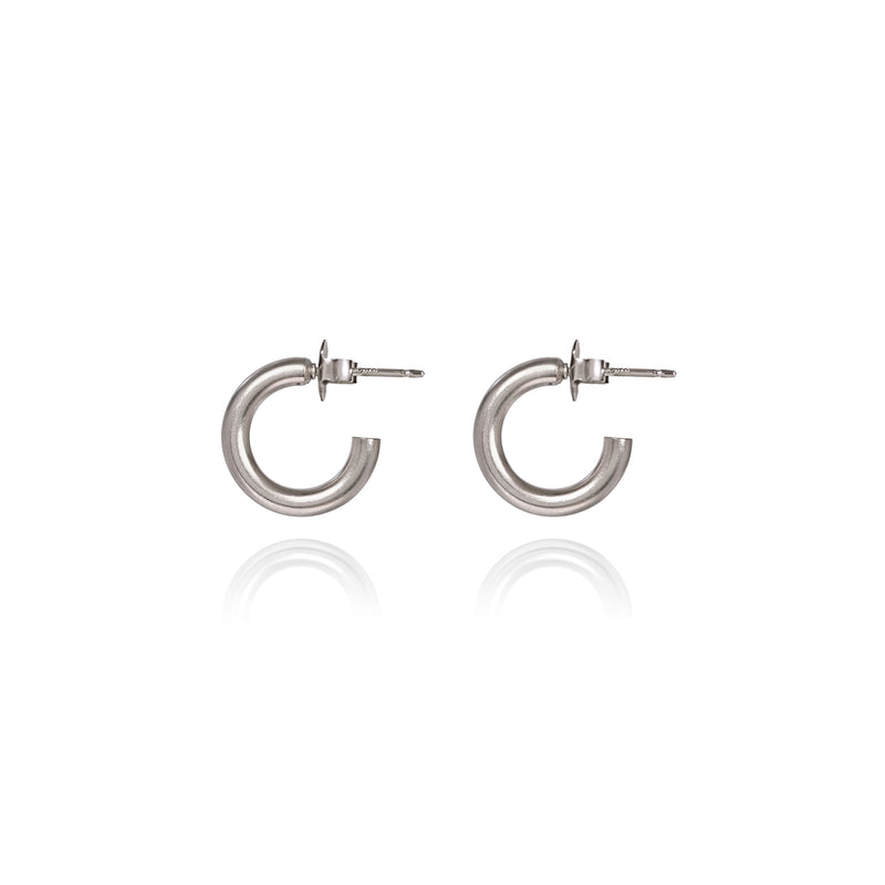 Classic Hoop Spirit by Silver Forest Earrings
