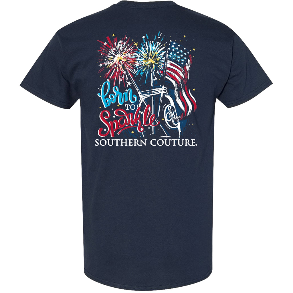 Born To Sparkle Southern Couture Tee