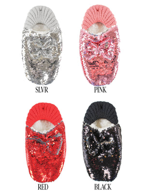 Simply Southern Sequin Slipper Socks