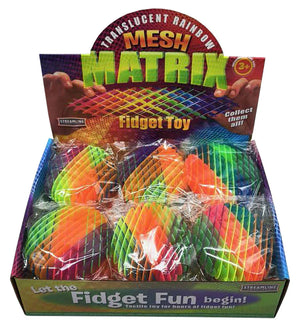 Mesh Matrix Rainbow Fidget Toy