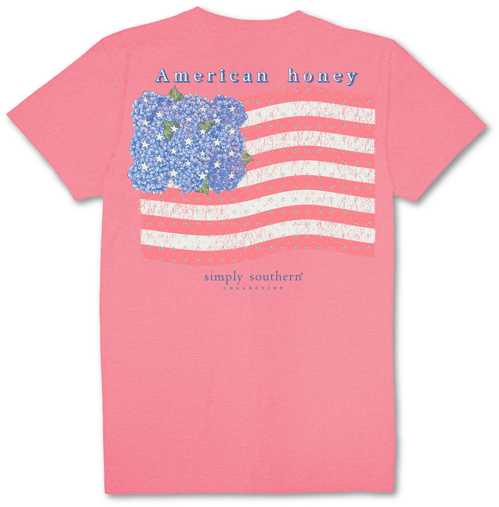 American Honey Short Sleeve Simply Southern Tee
