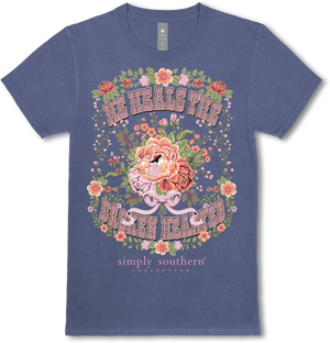 Broken Short Sleeves Simply Southern Tee