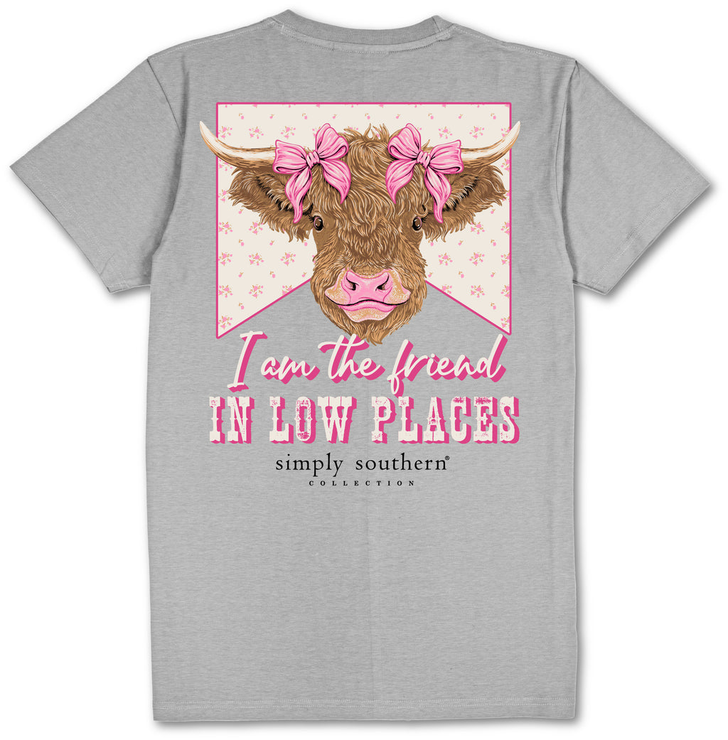 Cow Short Sleeve Simply Southern Tee