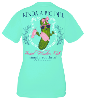 Big Dill Short Sleeve Simply Southern Tee