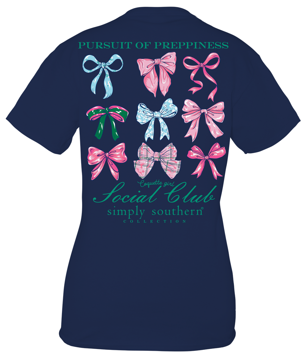 Hair Tie Short Sleeve Simply Southern Tee