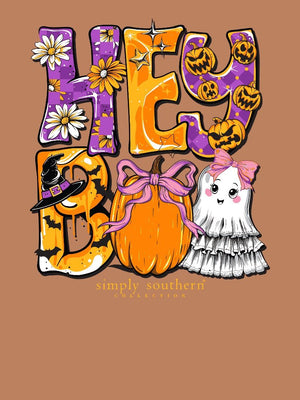 Hey Boo Short Sleeves Simply Southern Tee