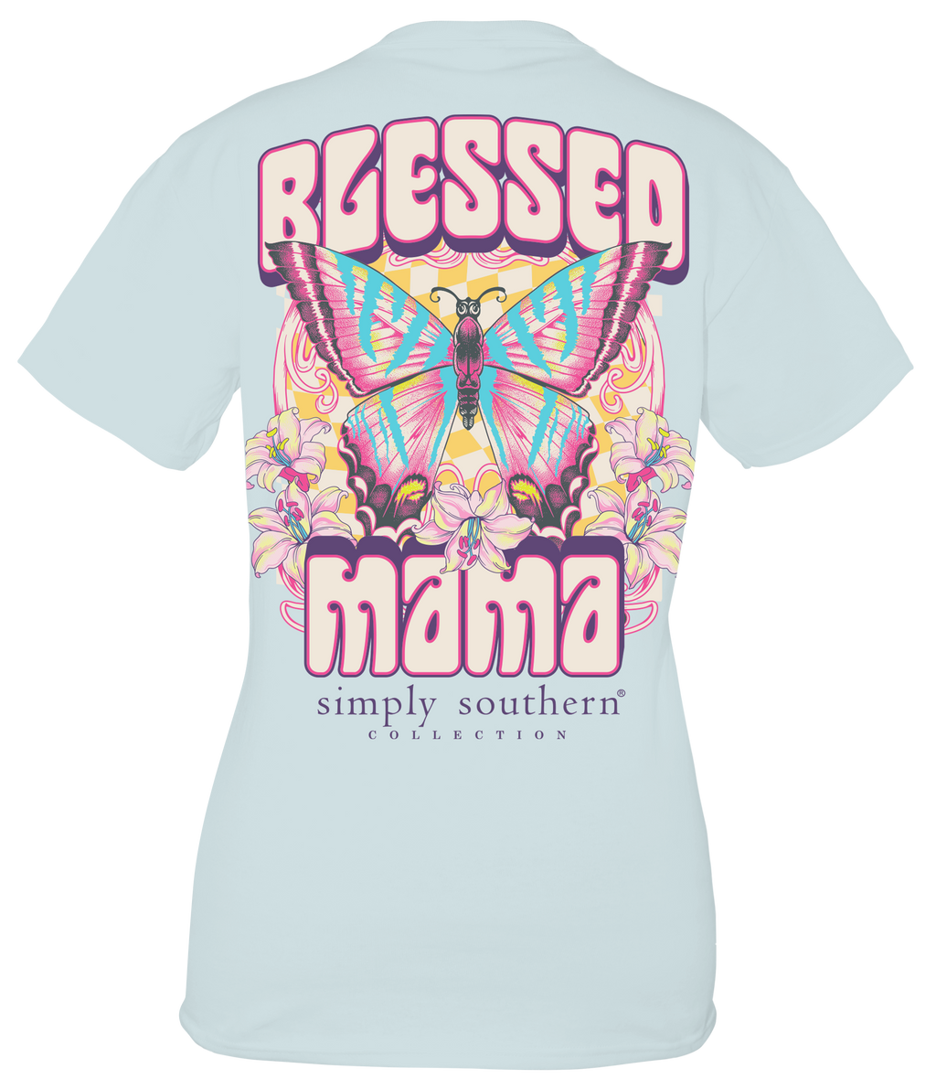 Blessed Mama Short Sleeve Simply Southern Tee