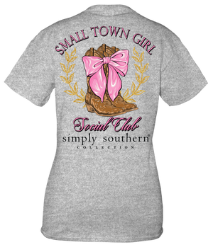 Small Town Short Sleeve Simply Southern Tee