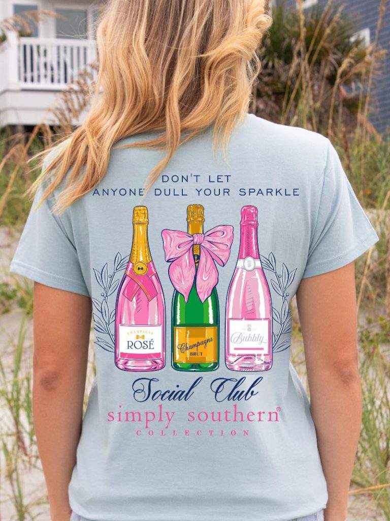 Sparkle Short Sleeve Simply Southern Tee