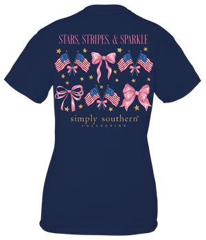 Stars Short Sleeve Simply Southern Tee