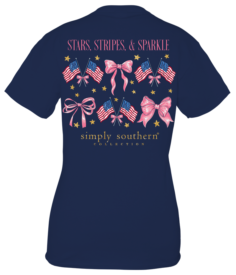 Stars Short Sleeve Simply Southern Tee