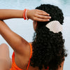 Teleties Shimmering Shell Flat Hair Clip