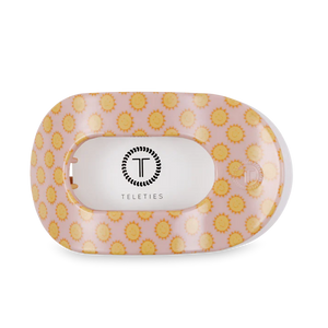 Teleties Sunny Days Ahead Flat Round Hair Clip