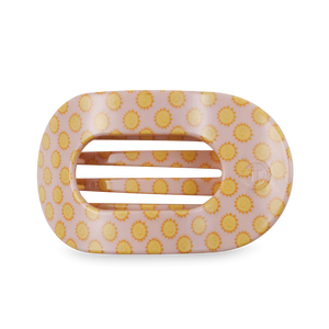 Teleties Sunny Days Ahead Flat Round Hair Clip