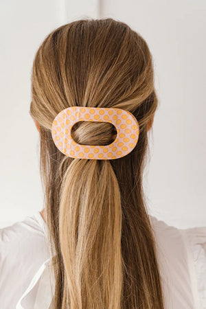 Teleties Sunny Days Ahead Flat Round Hair Clip
