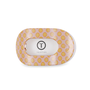 Teleties Sunny Days Ahead Flat Round Hair Clip