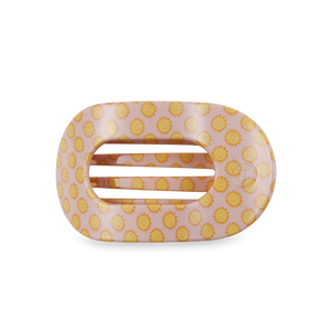 Teleties Sunny Days Ahead Flat Round Hair Clip