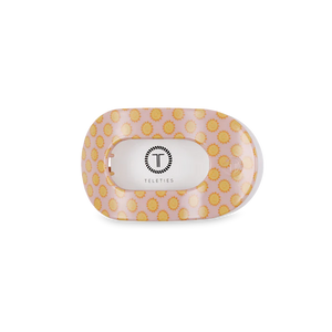 Teleties Sunny Days Ahead Flat Round Hair Clip