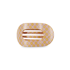 Teleties Sunny Days Ahead Flat Round Hair Clip