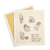 Sweeter Than Hunny Winnie The Pooh Biodegradable Dish Cloth Set