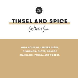 Tinsel & Spice Capri Blue Glimmer Reed Diffuser