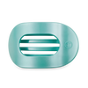 Teleties Totally Turquoise Flat Round Hair Clip