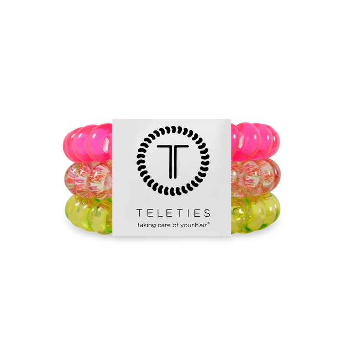 Tropical Punch Teleties Hair Ties