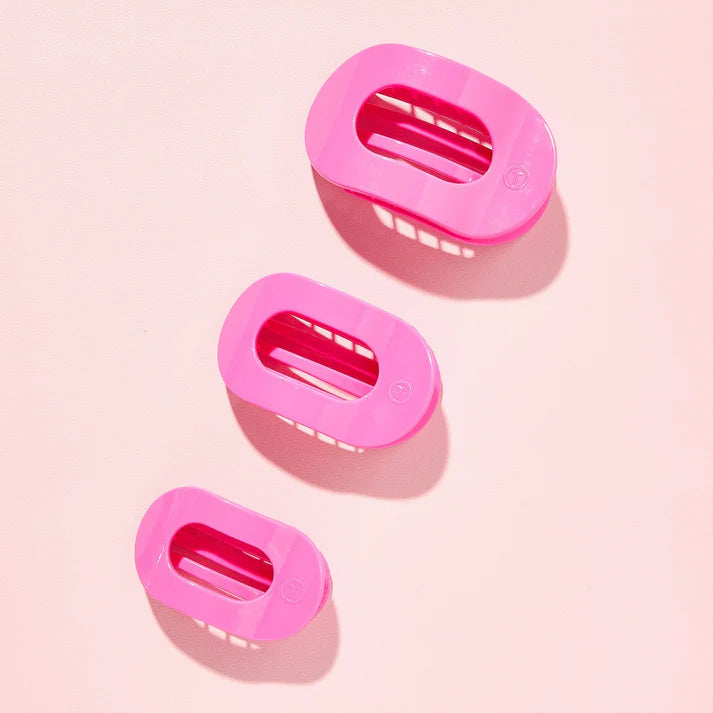Teleties Tropical Punch Flat Round Hair Clip