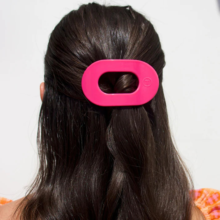 Teleties Tropical Punch Flat Round Hair Clip
