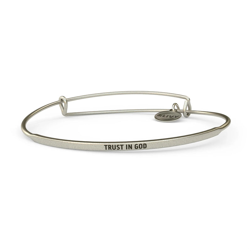 &Livy Trust In God Posy Bracelet