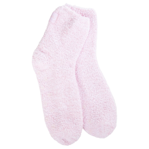 Orchid Pink Cozy Quarter with Grippers World's Softest Socks