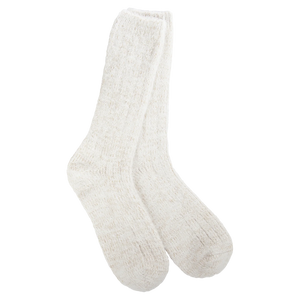 Oatmeal Ragg Feather Crew World's Softest Socks