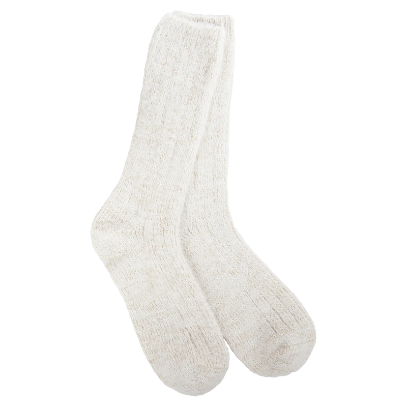 Oatmeal Ragg Feather Crew World's Softest Socks