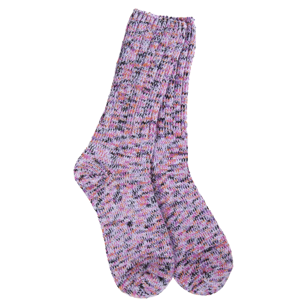 Lavender Weekend Ragg Crew World's Softest Socks