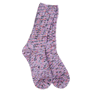 Lavender Weekend Ragg Crew World's Softest Socks