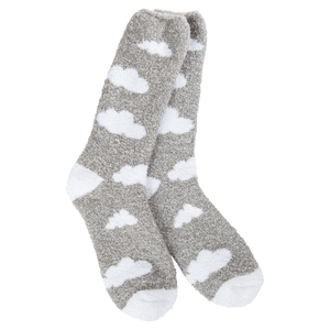 Grey Cloud Cozy Crew World's Softest Socks