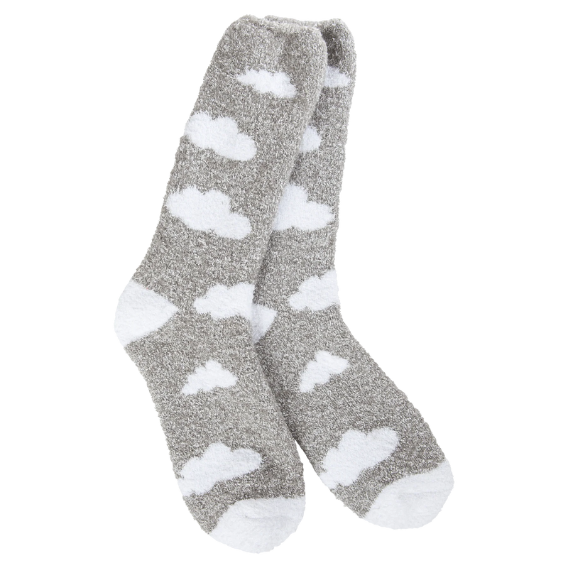 Grey Cloud Cozy Crew World's Softest Socks